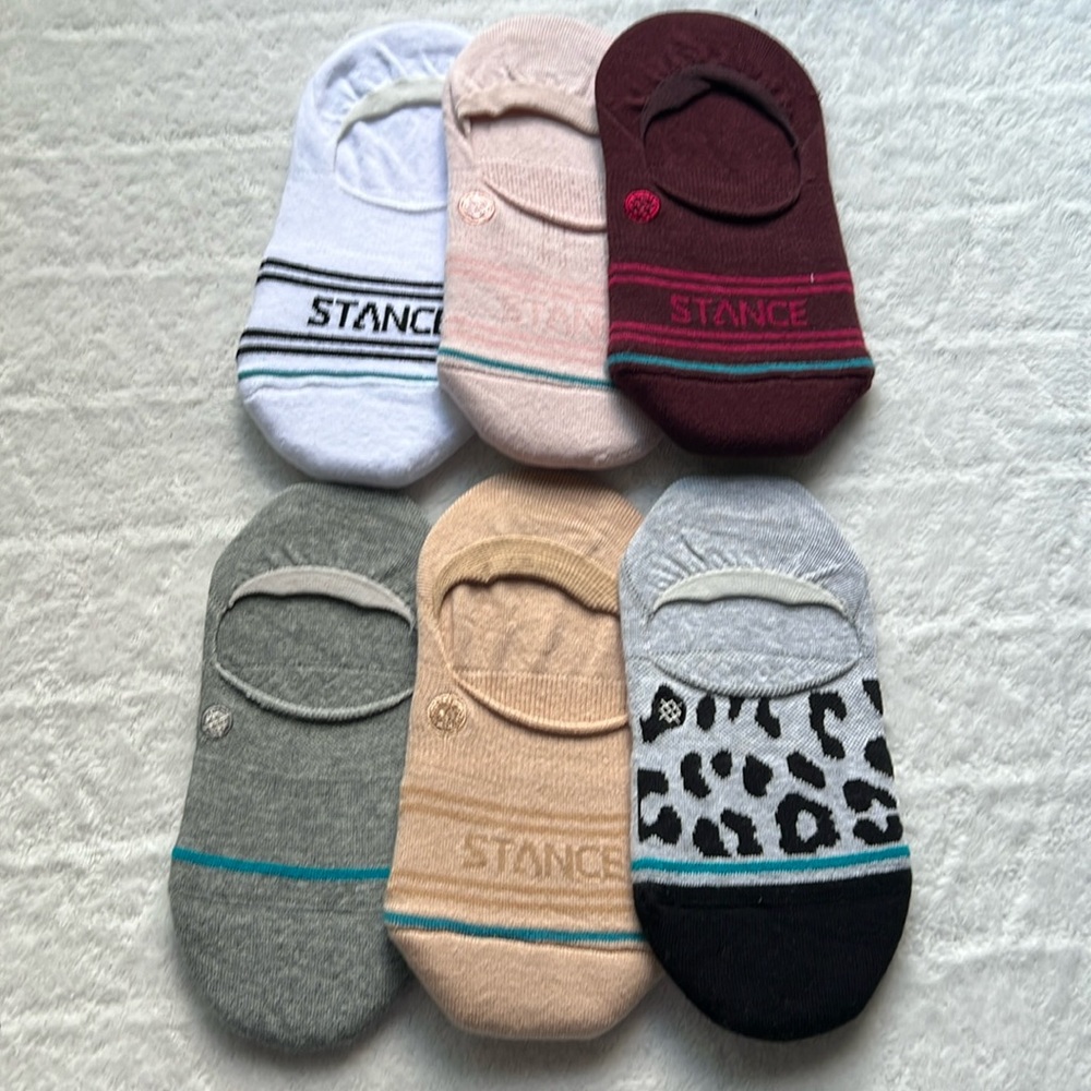 (6)Stance Gamut Super Invisible No Show Socks